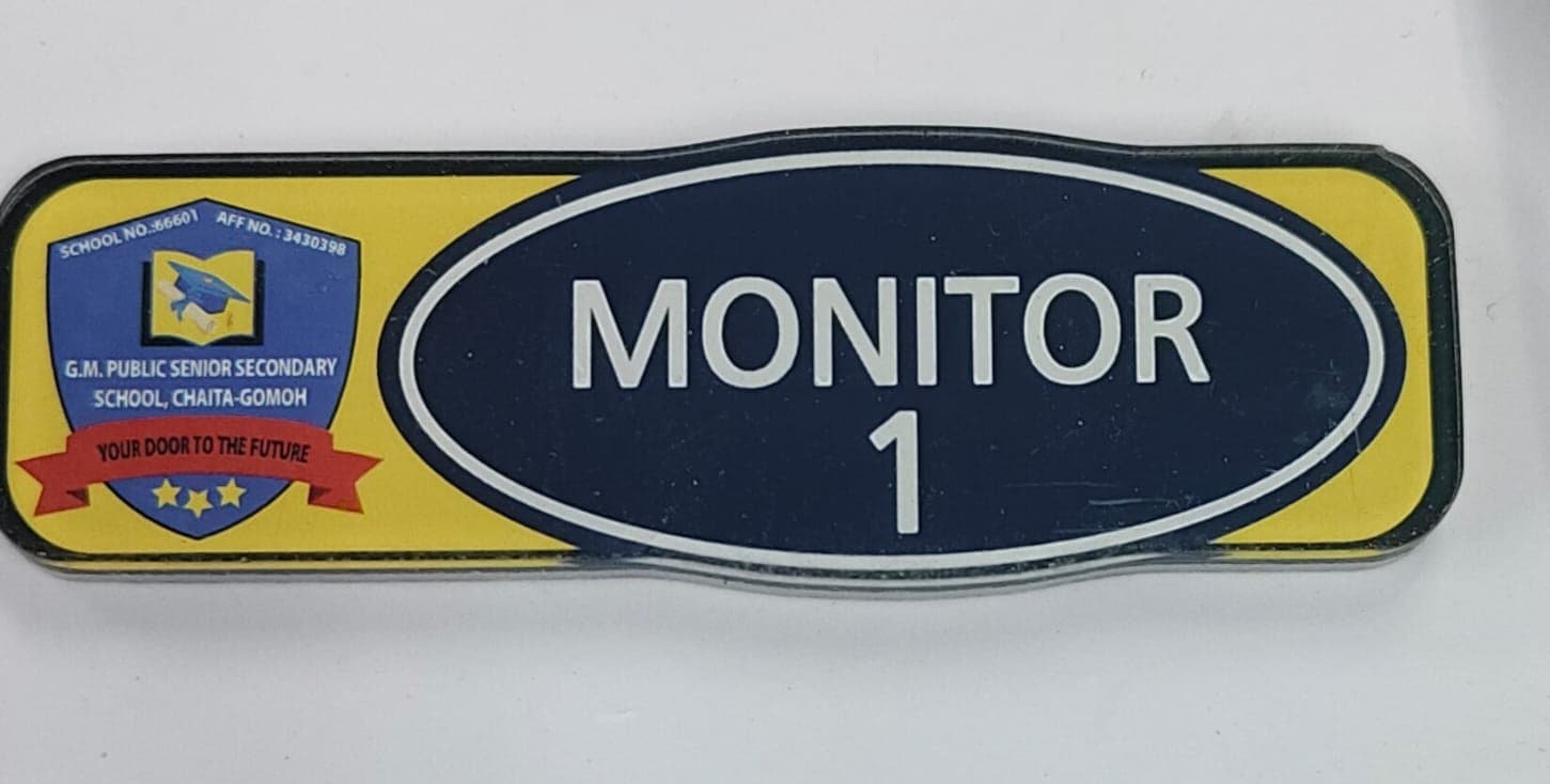 High-Gloss Corporate Crest Badge