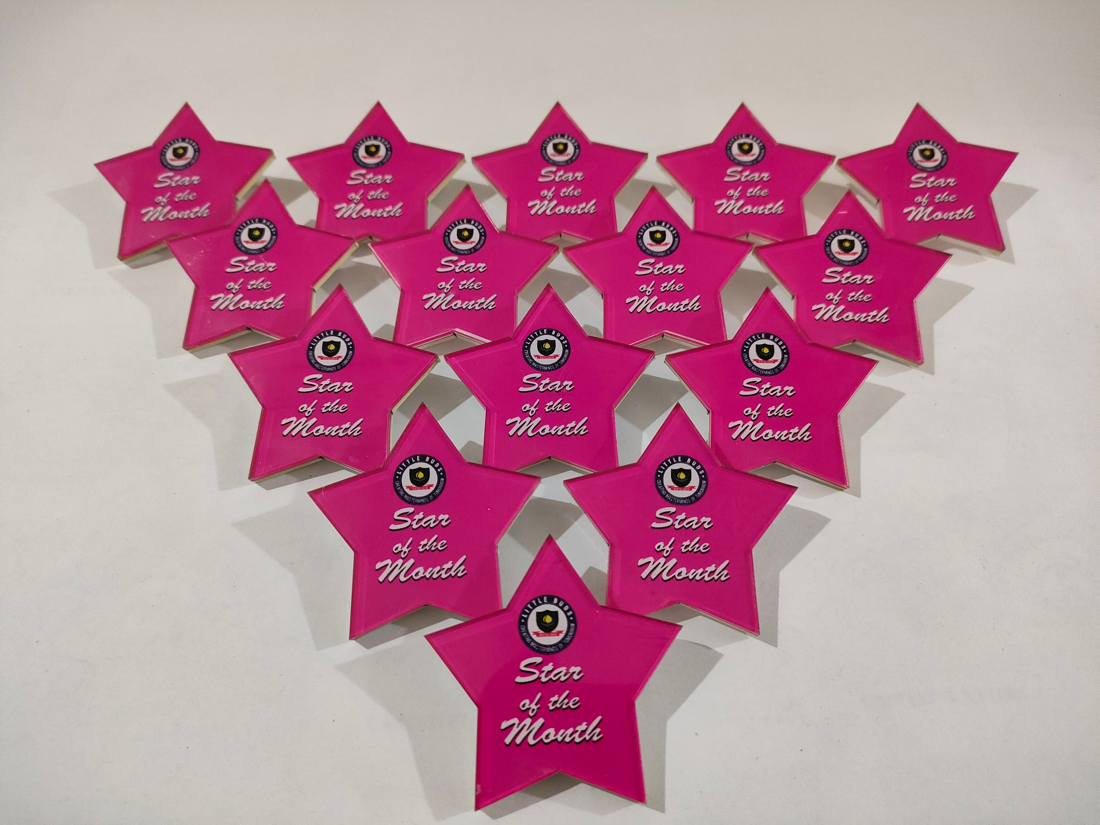 Frosted Matt Finish Acrylic Tag