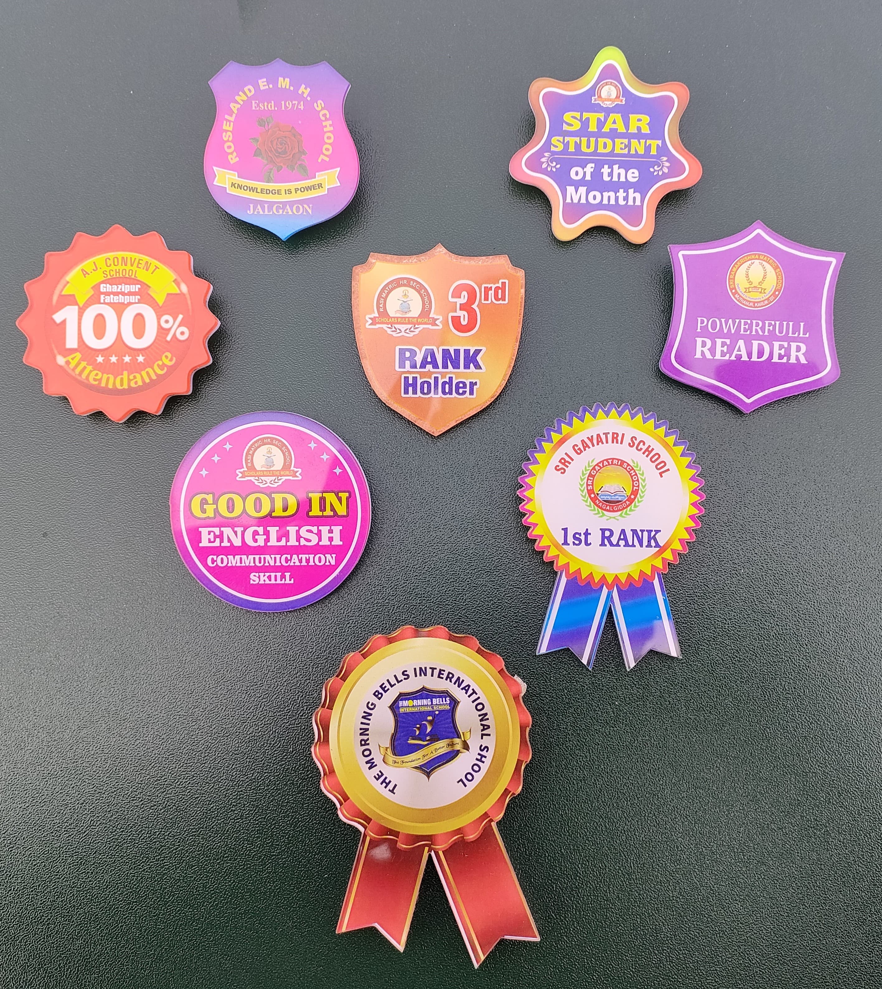 Doctor and Corporate Acrylic Badge Sample