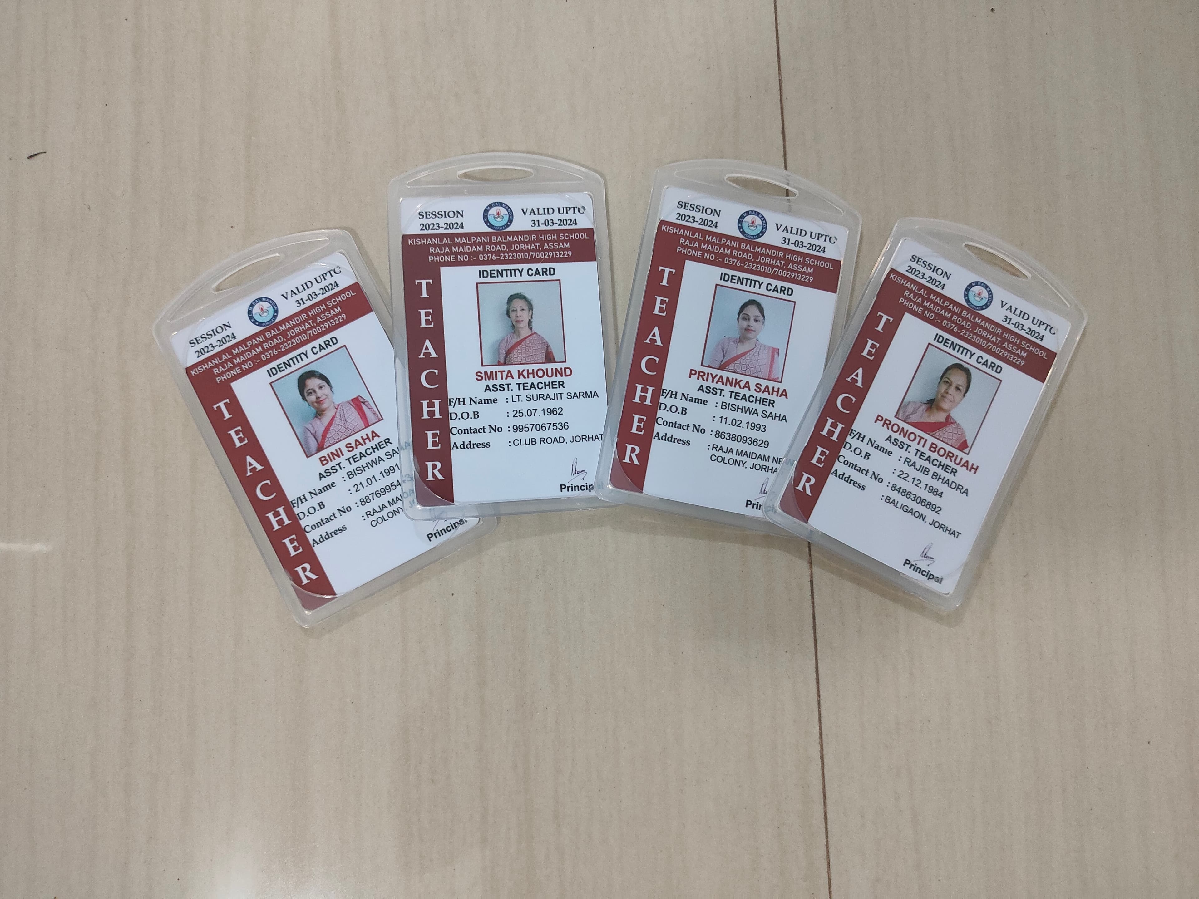 Virgin PVC Smart Card Printing Sample