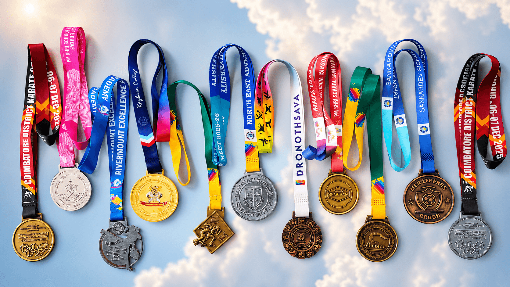 Custom Sports Championship Medal