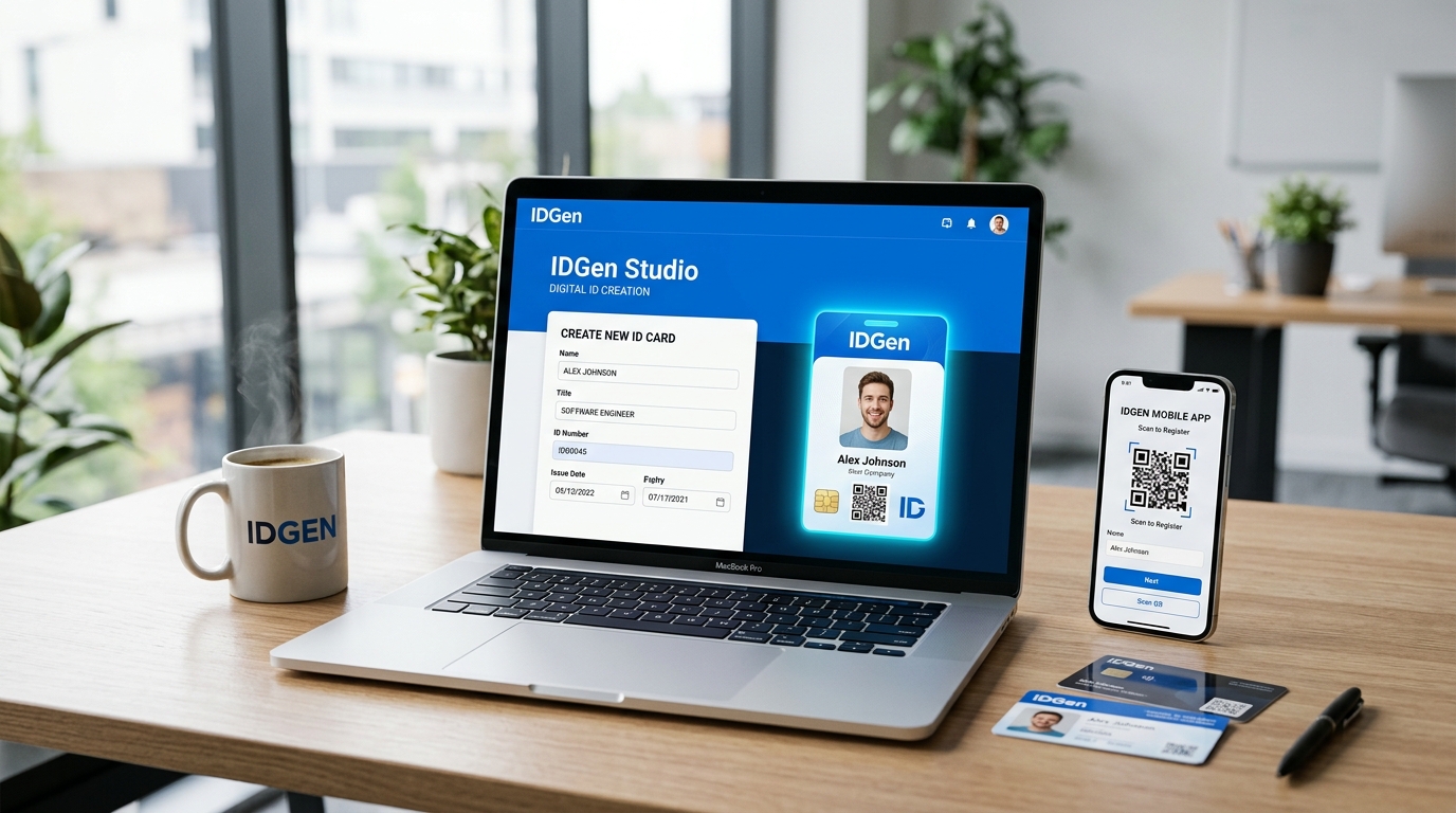 Digital + Physical Workflow - IDGen Identity Solutions
