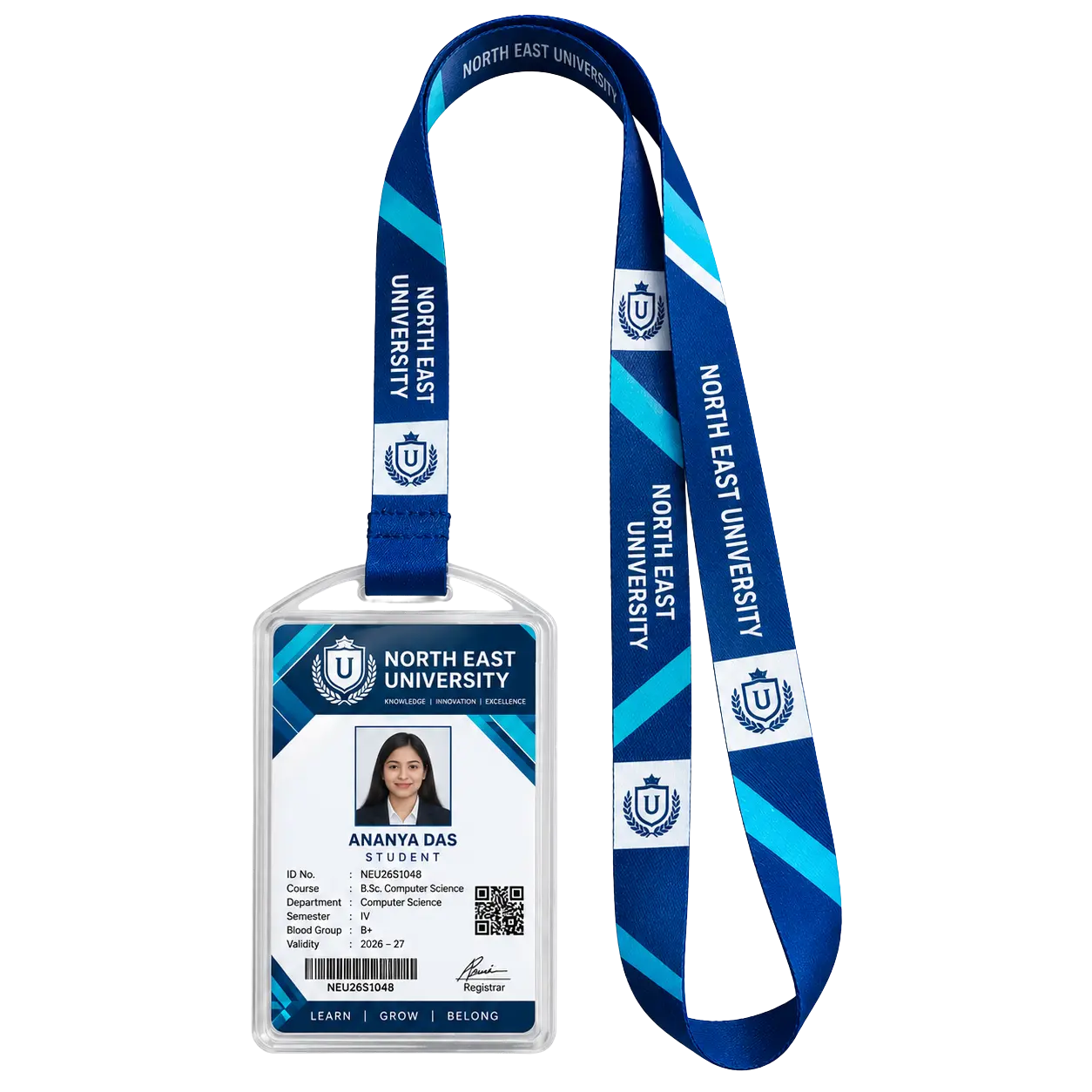 Institutional Bulk Batch Production High-volume bulk batch PVC student ID cards printed with variable photos and data by IDGen