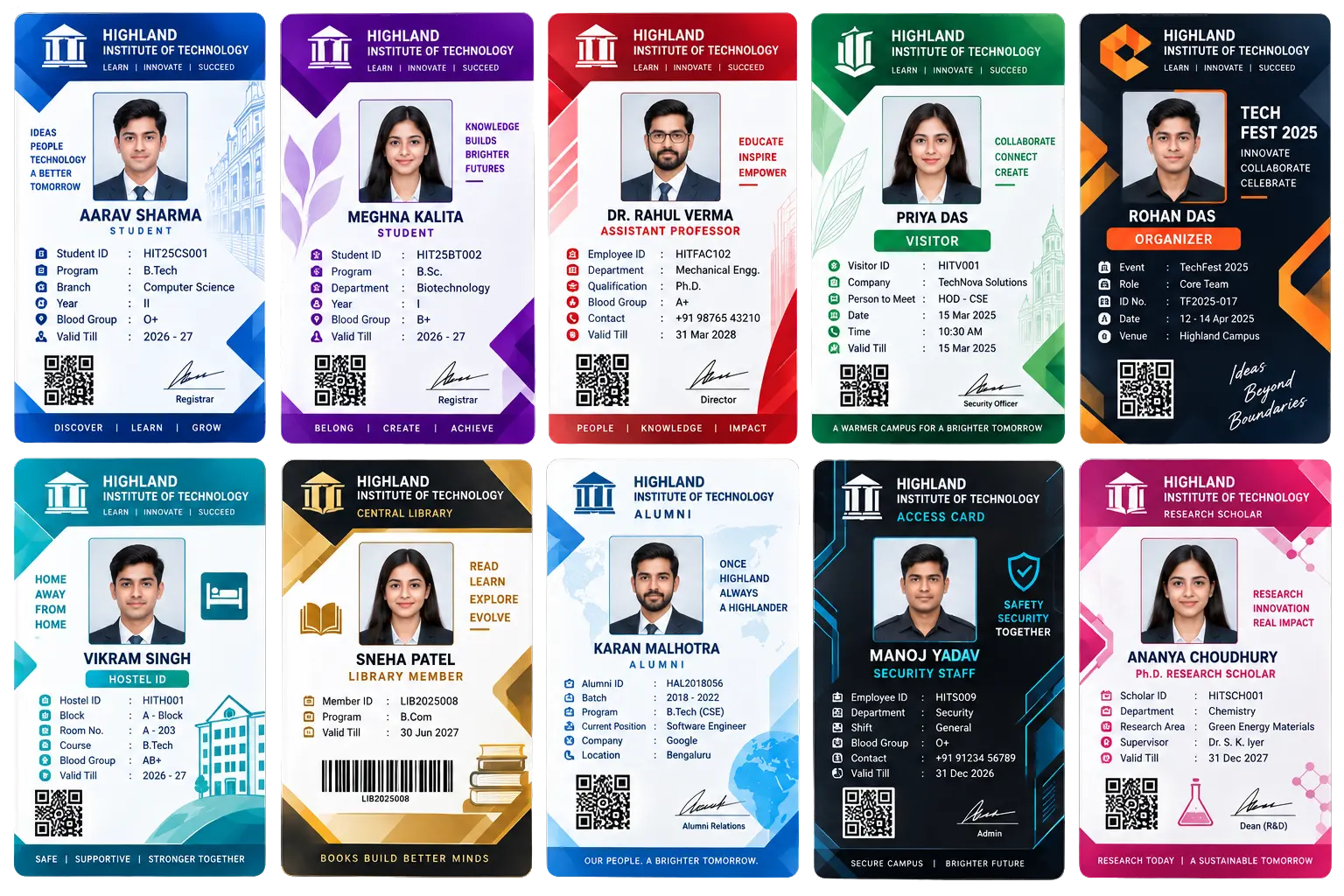 Institutional Bulk Batch Encoding Institutional bulk RFID card printing and chip encoding batch production by IDGen